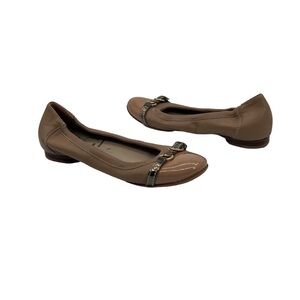 Attilio Giusti Leombruni AGL Monika Cap Toe Ballet Flats Size 36 Women's